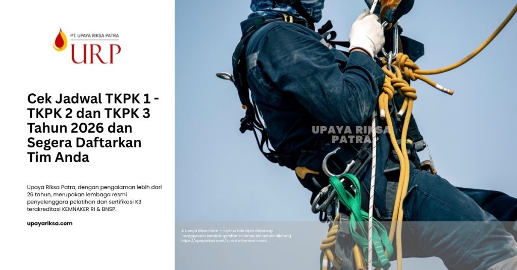 Upaya Riksa Patra - Jadwal TKPK 1-2-3 Tahun 2026