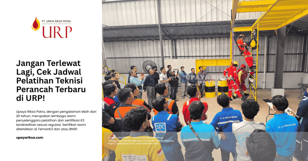 Upaya Riksa Patra - Jadwal Pelatihan Teknisi Perancah 2026 URP